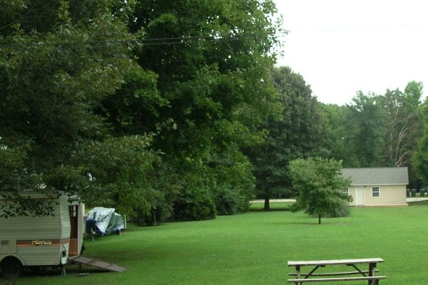 Rear of Site and Laundry Room