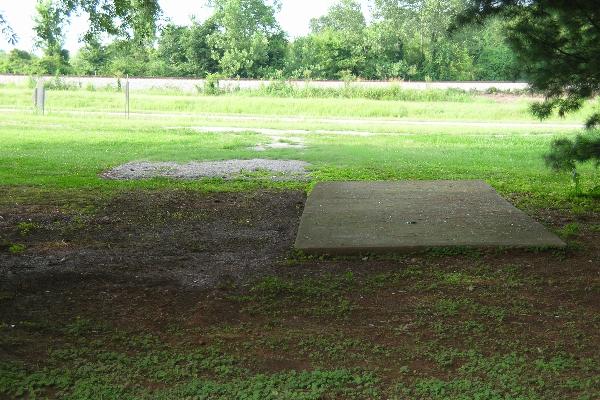 View of Site looking towards the Road